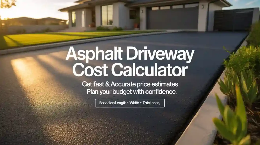 Asphalt Driveway Cost Calculator