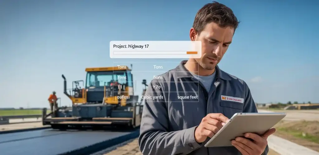 Asphalt Conversion Rate Calculator