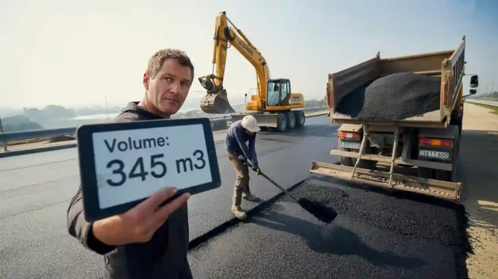 Asphalt Volume Measurement Calculator